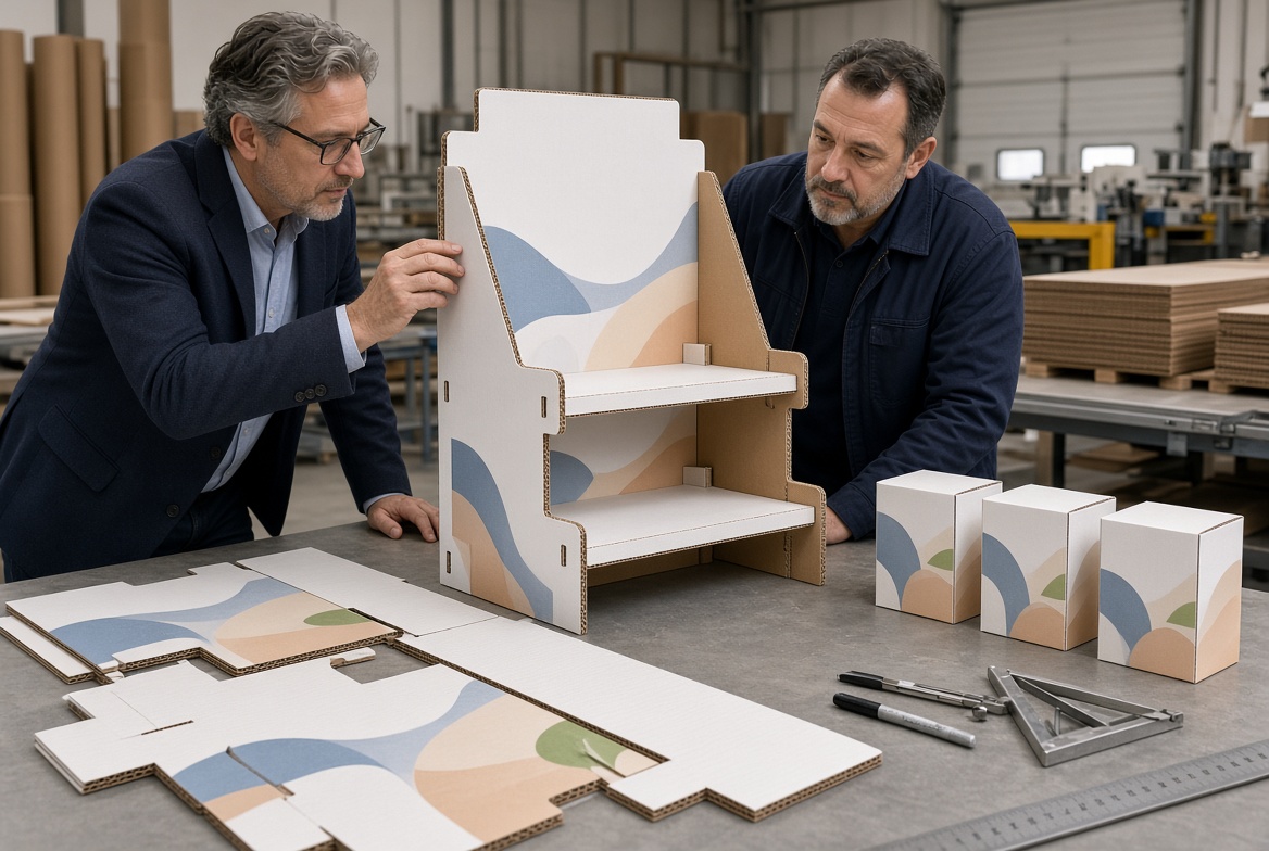 Retail Display Design And Production Process Retail Display Design And Production Process