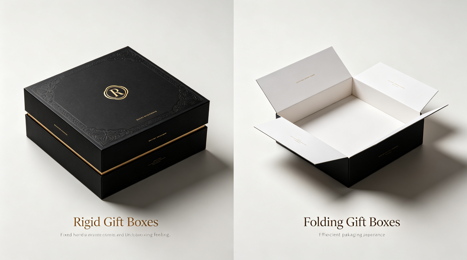 rigid gift boxes vs folding gift boxes rigid gift boxes vs folding gift boxes