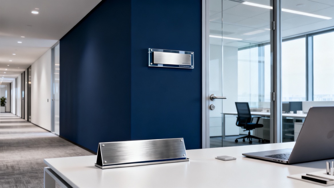 Modern Office Name Plate Comparison Modern Office Name Plate Comparison