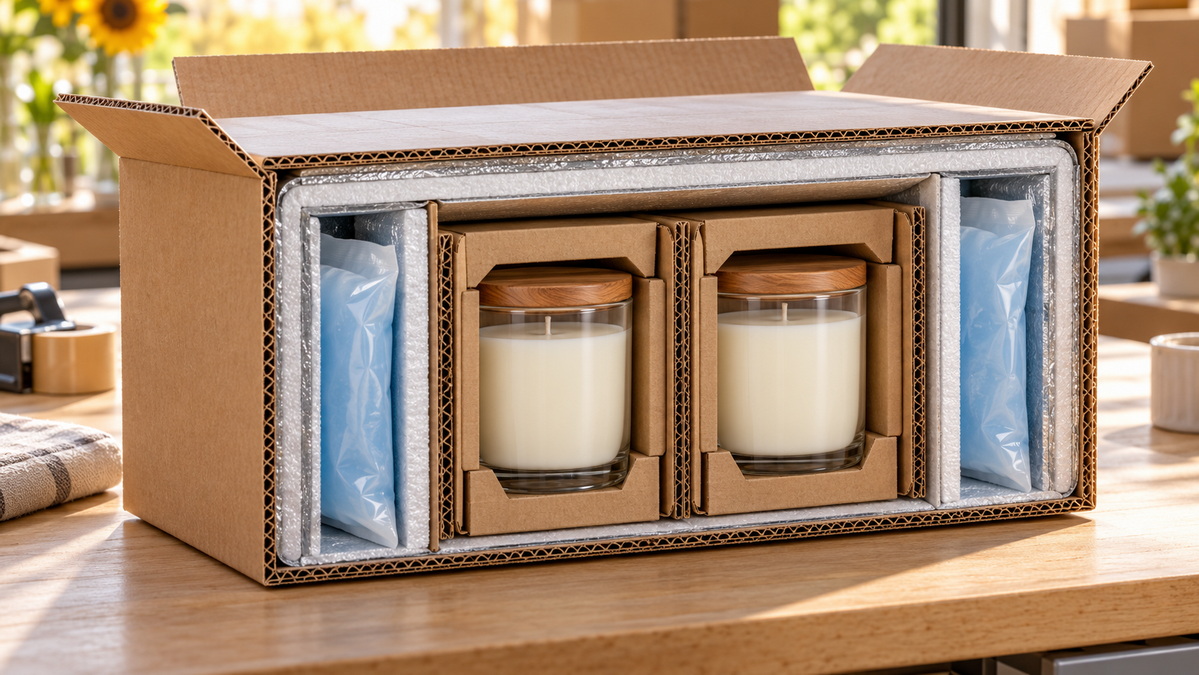 Summer Candle Shipping Thermal Packaging Summer Candle Shipping Thermal Packaging