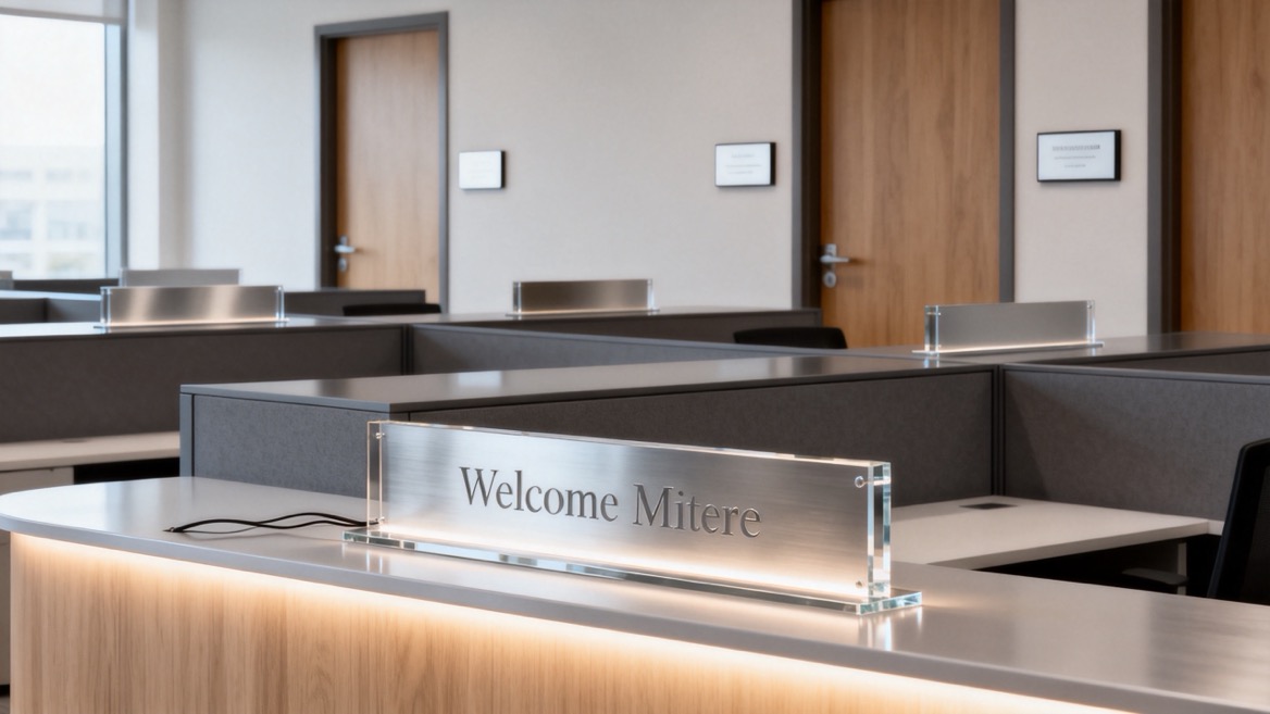 Hybrid Office Nameplate Application Hybrid Office Nameplate Application