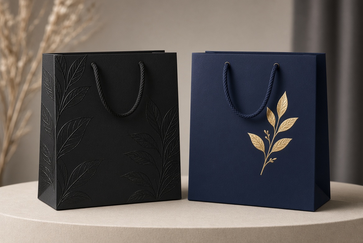 Luxury Shopping Bag Finish Comparison Luxury Shopping Bag Finish Comparison