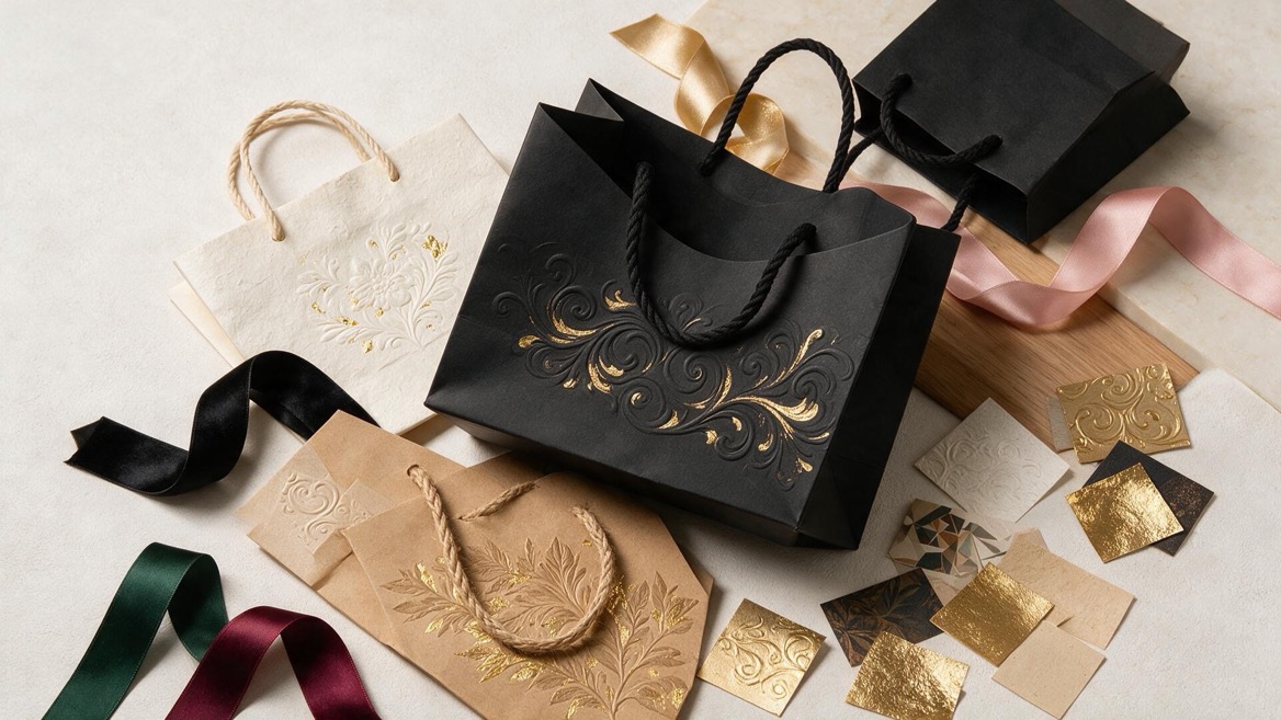 Luxury Shopping Bag Materials And Finishes Luxury Shopping Bag Materials And Finishes