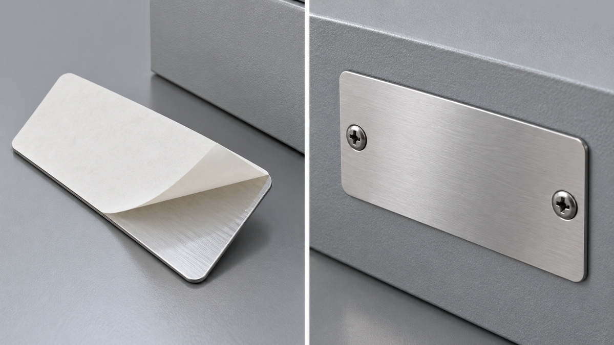 Nameplate Attachment Options Nameplate Attachment Options