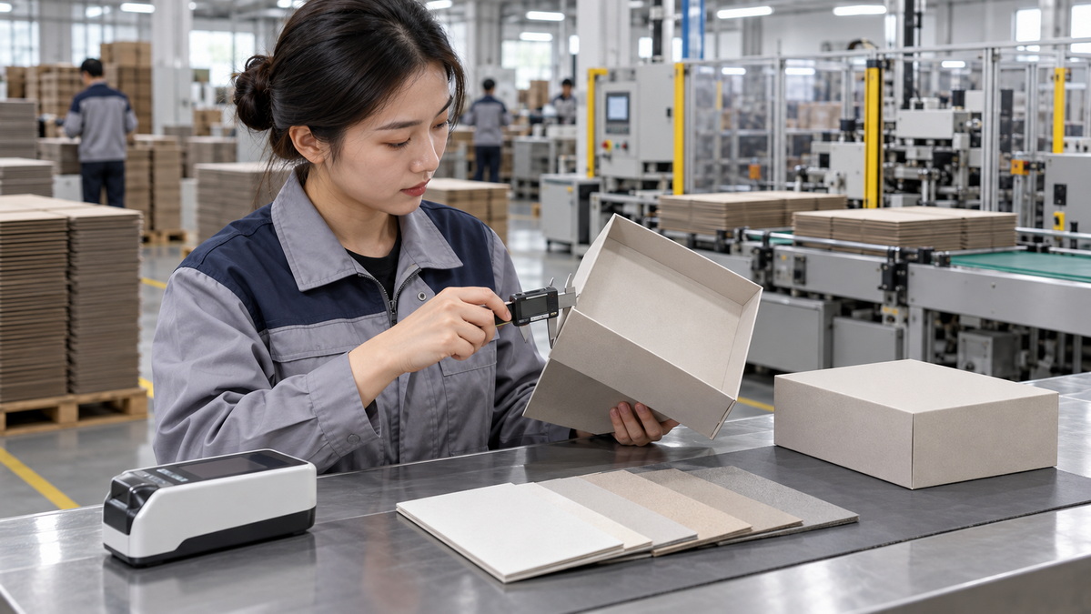 Clothing Box Manufacturing And Quality Inspection Clothing Box Manufacturing And Quality Inspection