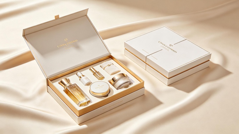 Collapsible Magnetic Rigid Box for European Cosmetic Holiday Collection Collapsible Magnetic Rigid Box for European Cosmetic Holiday Collection