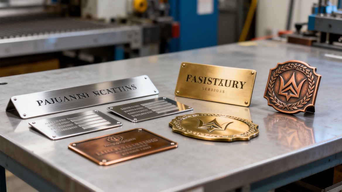 Custom Metal Nameplates Collection Custom Metal Nameplates Collection