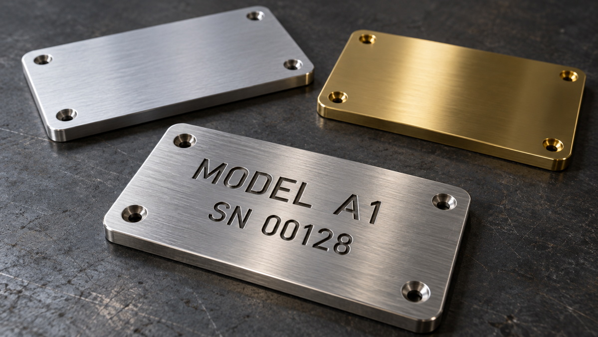 Custom Engraved Industrial Nameplates Custom Engraved Industrial Nameplates