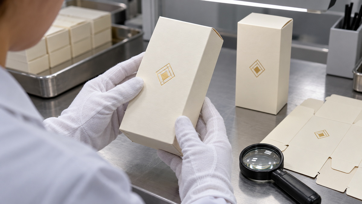 Foil Stamped Packaging Quality Inspection Foil Stamped Packaging Quality Inspection