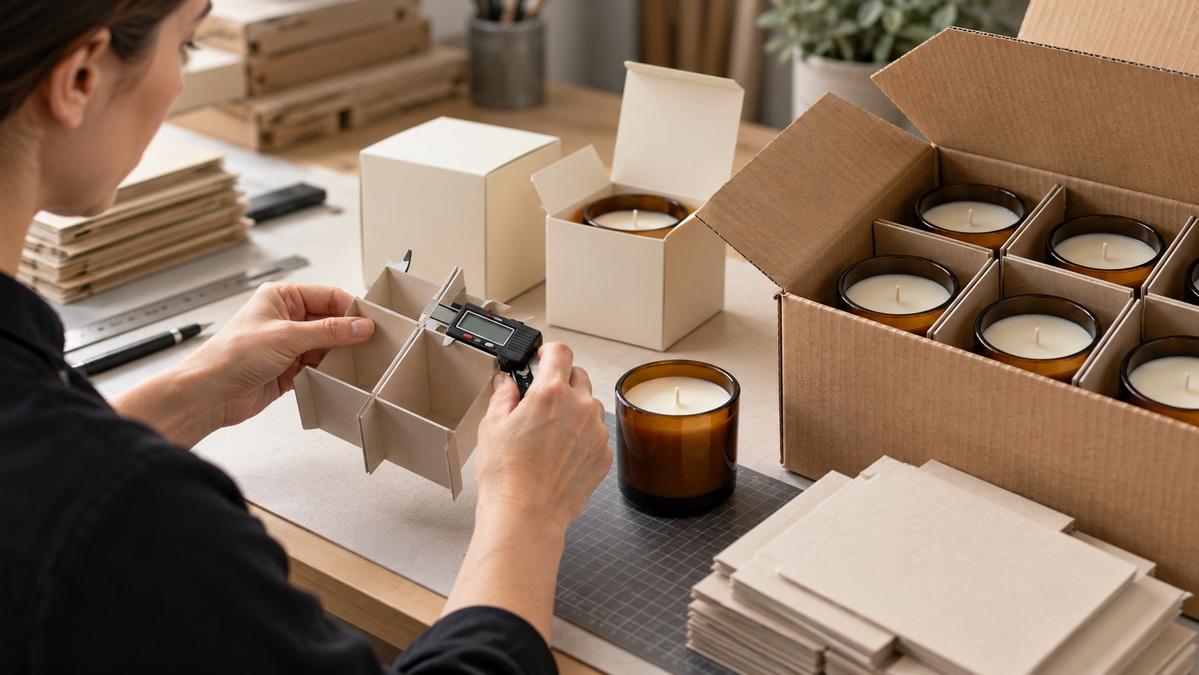 Custom Candle Packaging Quality Inspection Custom Candle Packaging Quality Inspection