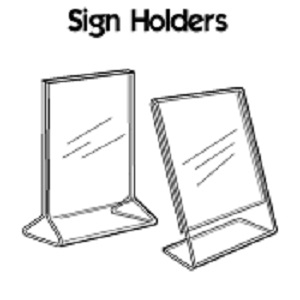 Sign Holders
