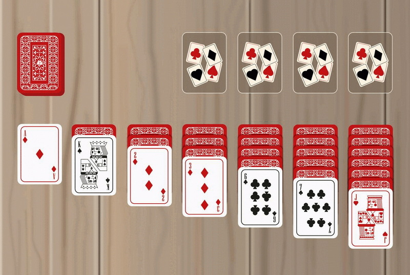 solitaire card game alone