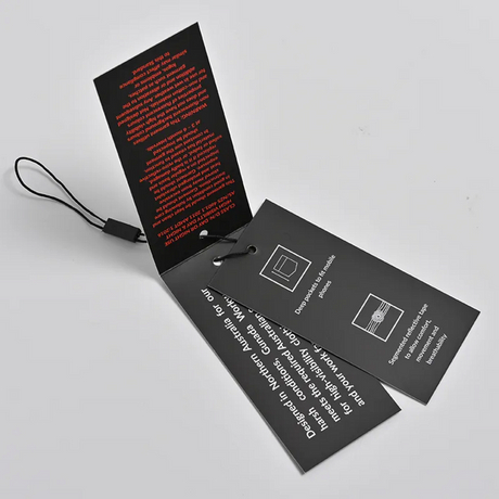 Folded Hang Tags