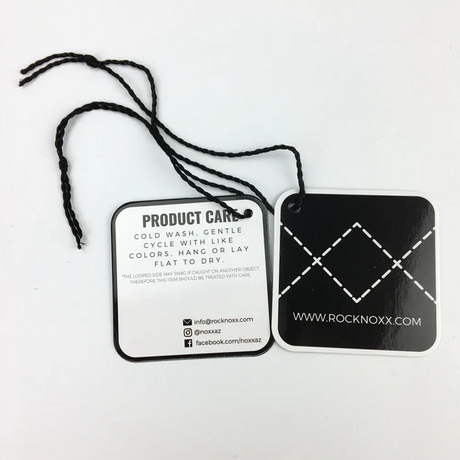 Rounded Corner Hang Tags
