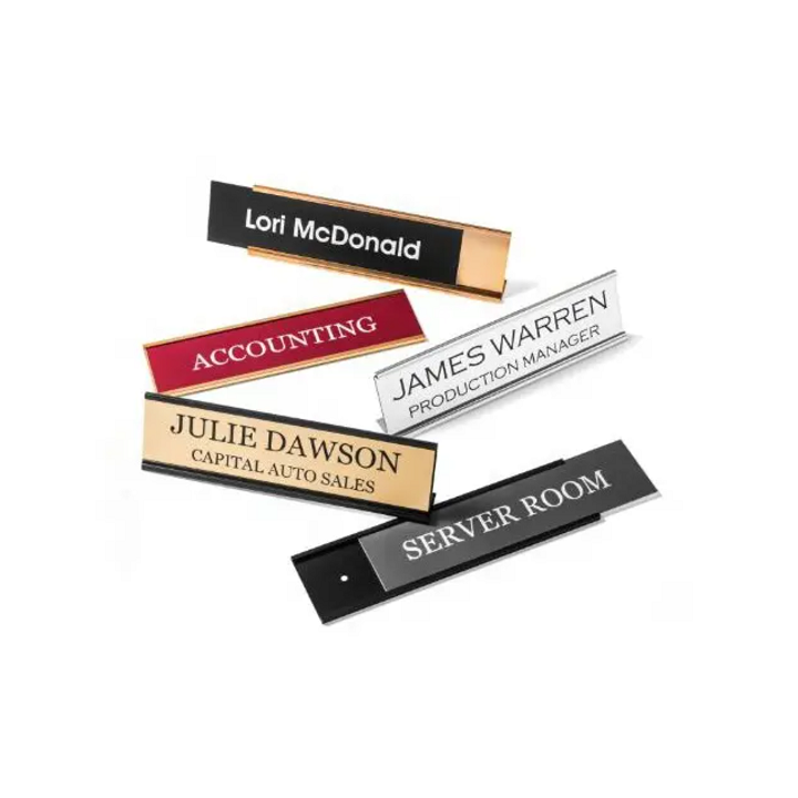 desk plaques