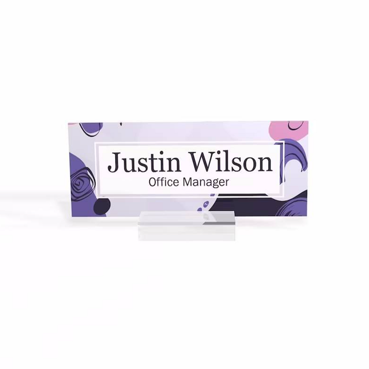 Acrylic Name Plates