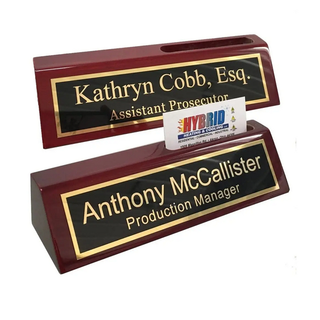 Desk Name Plates