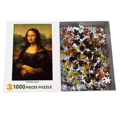 puzzle monalisa