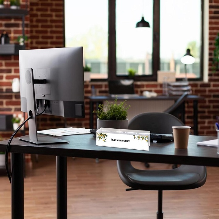 nameplate desk