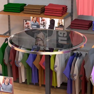 The role and function of shirt display case