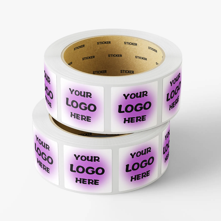 square logo stickers