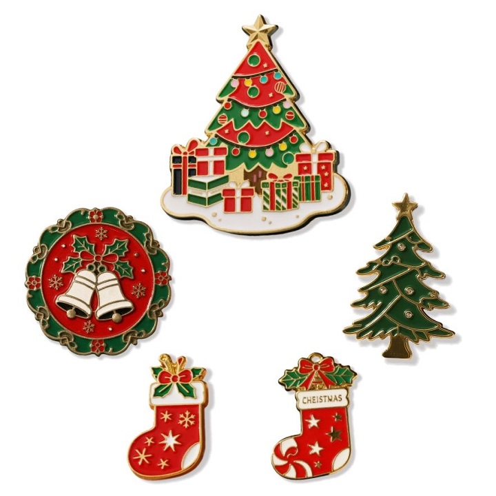 santa badge