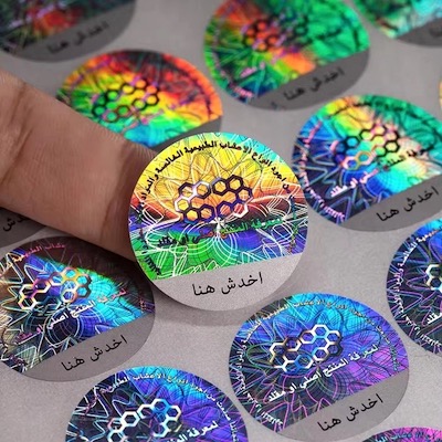 Holographic Stickers