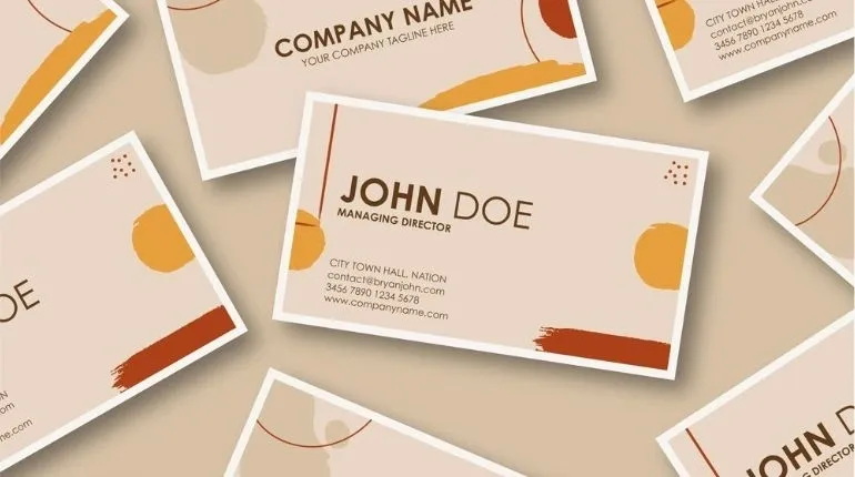 what to do with old business cards