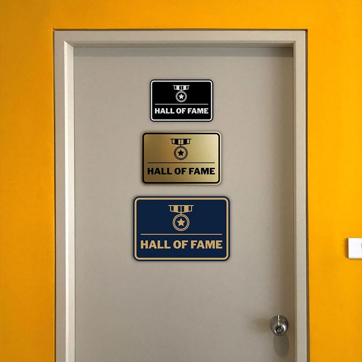 metal house name signs