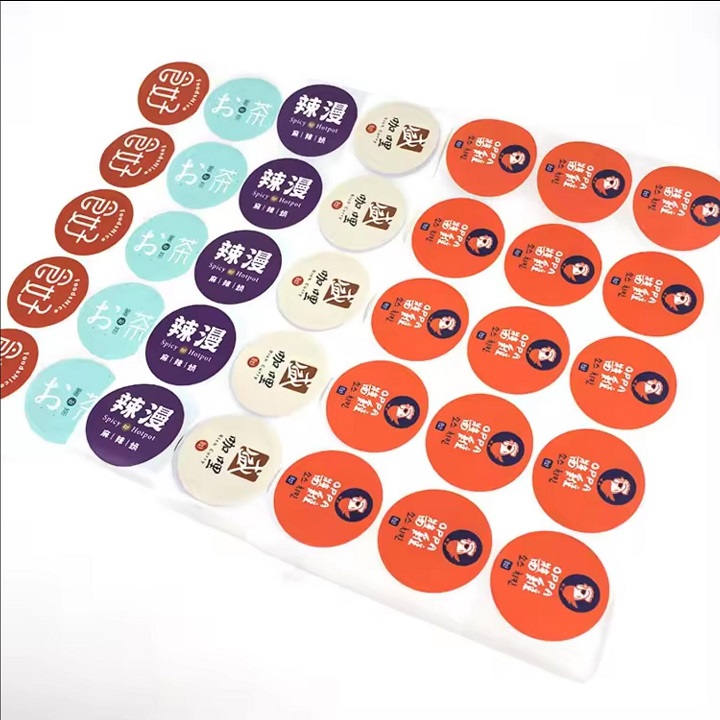 avery round labels