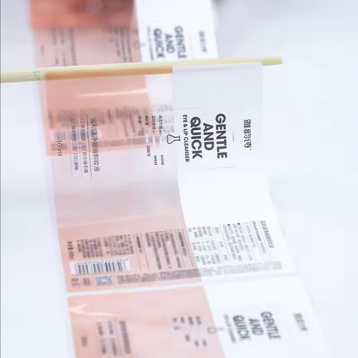 clear labels for printing