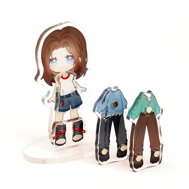 Magnetic Anime Dress-Up Acrylic Stand
