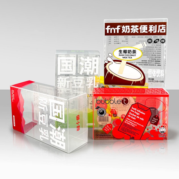 clear pvc boxes for gifts