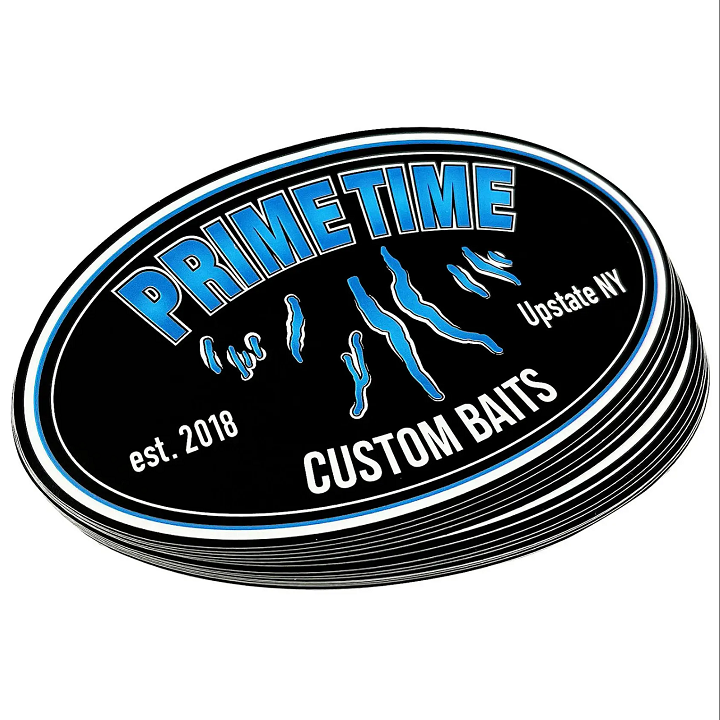 personalized oval stickers