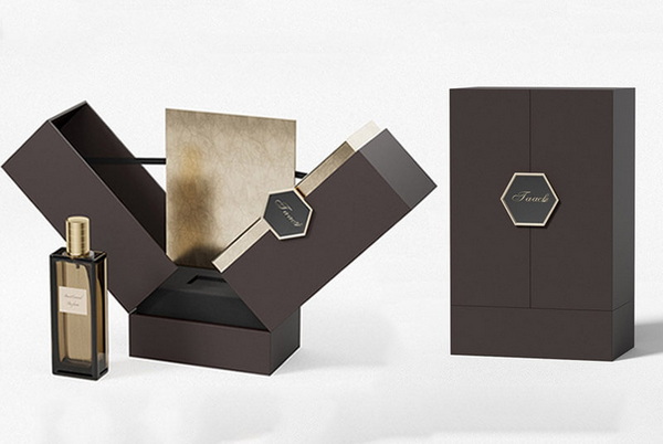 eco paper double door perfume box
