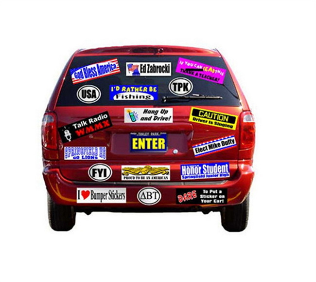 Waterproof Bumper Sticker Manufacturers Waterproof Bumper Sticker Manufacturers
