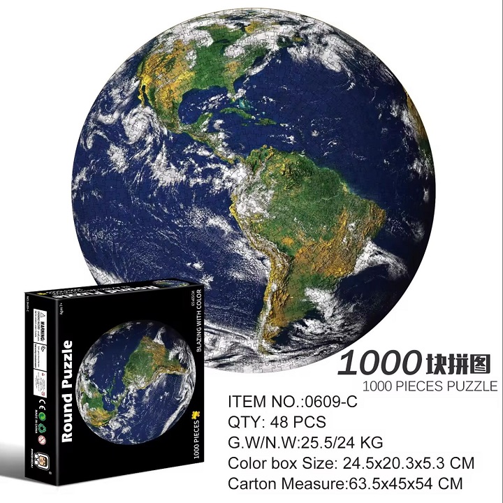 circle jigsaw puzzle