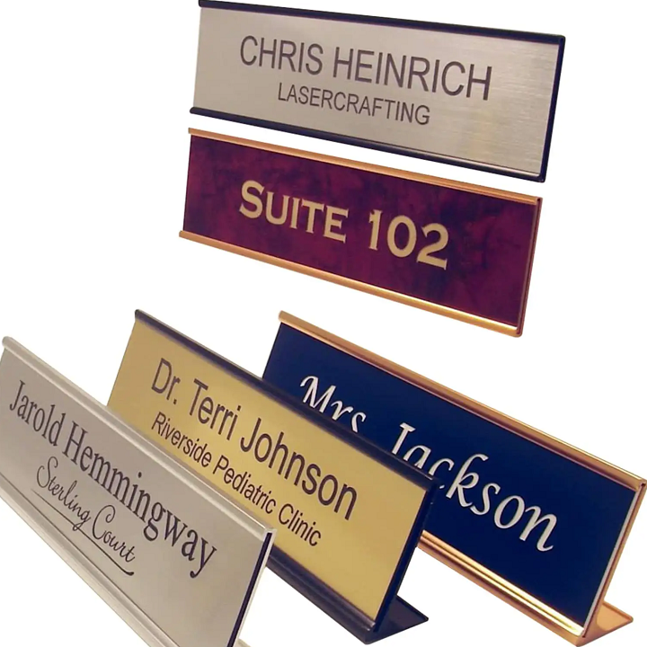 Desk Name Plates
