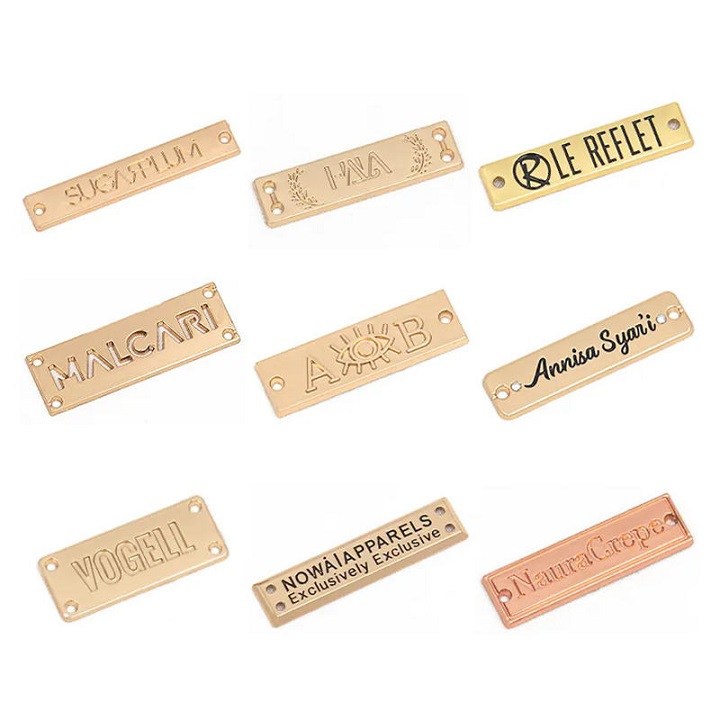 custom brass name plate