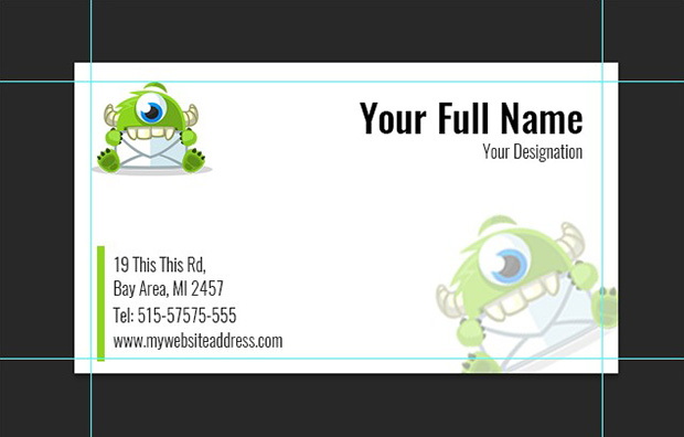 make a business card in photoshop_1