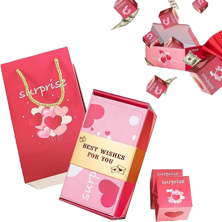 chocolate exploding box