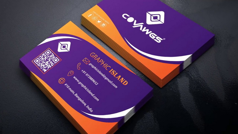 business card in illustrator_2
