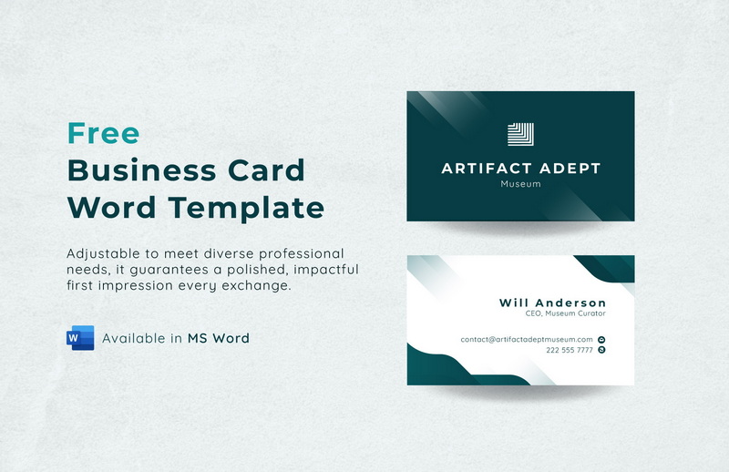 How To Make Business Cards in Word without A Template?