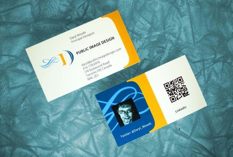 linkedin on a business card_1