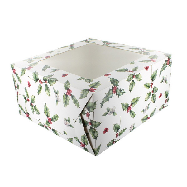 Cake Box with Window Design