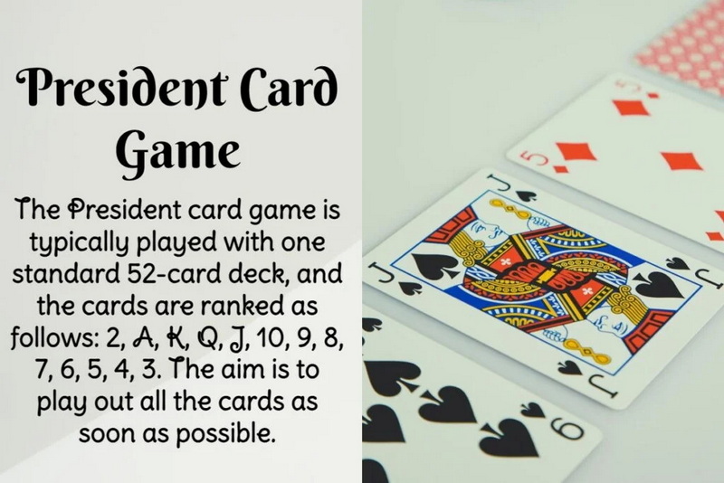 president card game