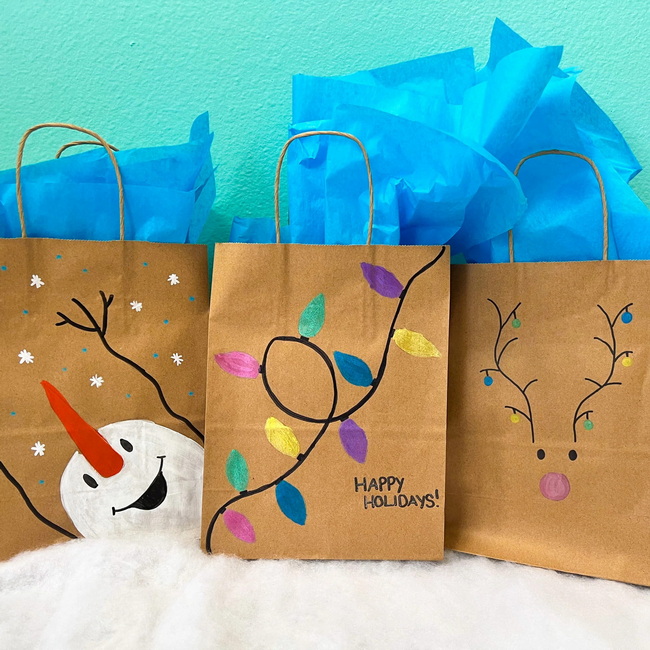 Kraft Paper Gift Bags Kraft Paper Gift Bags