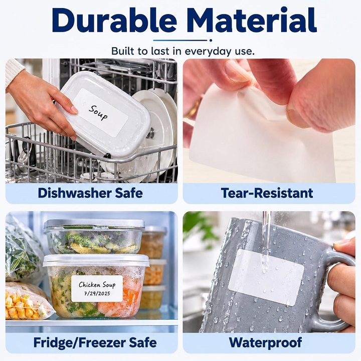 waterproof sticker labels