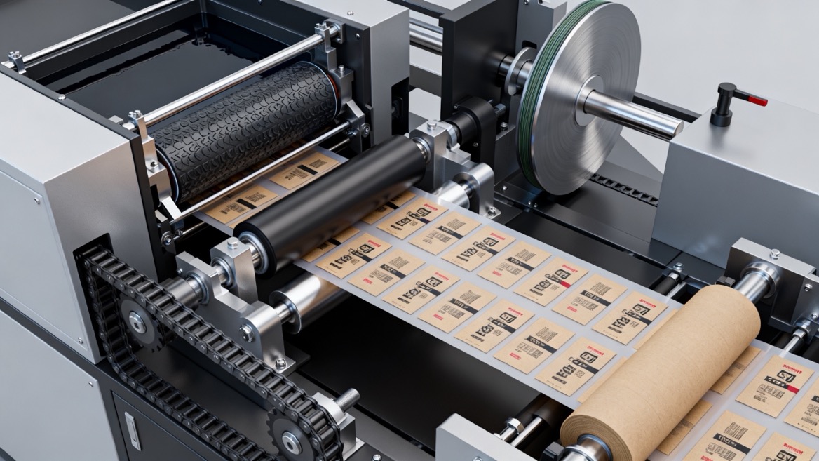 Flexographic Printing Process Illustration