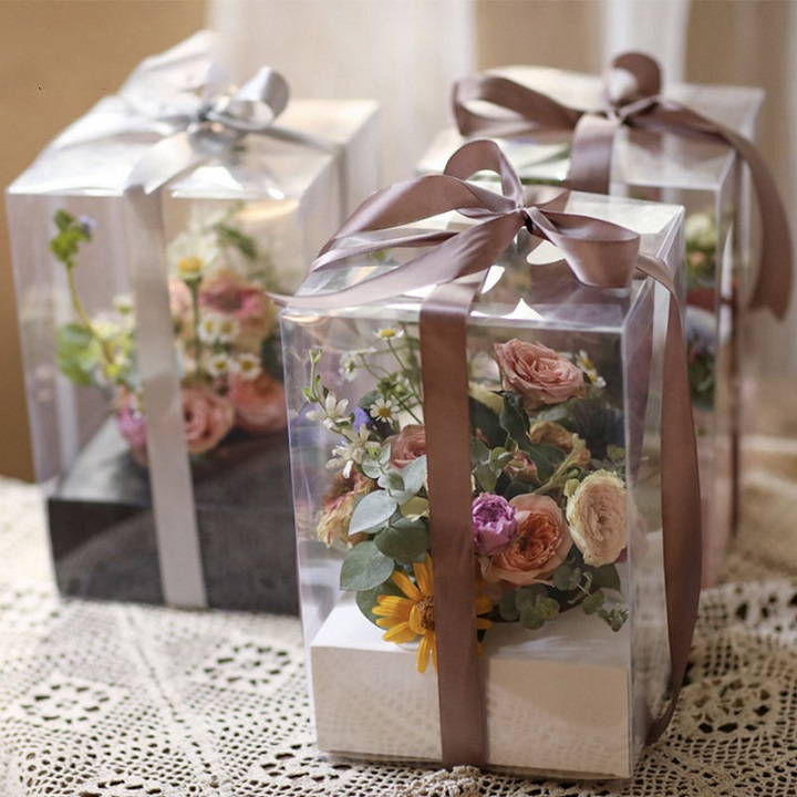transparent box gift